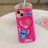 Para iPhone16 Dibujos Animados 14plus Aún13 Funda de Silicona para Teléfono 15promax Resistente a Caídas 12 Funda Protectora