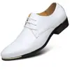 Zapatos de Cuero Casual de Negocios Retro Británicos para Hombre Puntiagudos Estilo Coreano Zapatos de Cordones de Cuero Patentado para Hombre Zapatos de Hombre Talla Grande 48