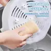 Escova de Lavar Louça de Bucha Natural, Pano de Limpeza de Cozinha, Escova de Banho Doméstica, Esponja de Bucha