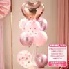 Decorações para o Dia dos Namorados Chinês, balões de mesa, adereços para criar uma atmosfera festiva e um senso de cerimônia em shoppings e joalherias