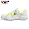 Zapatos de golf para niños PGM zapatos para adolescentes niños y niñas cordones de perilla impermeables antideslizantes con clavos