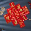 2026 Novo Criativo Estampagem a Quente Cem Yuan Mil Yuan Envelope Vermelho Grande Sorte Envelope Lai See Geral Suprimentos de Casamento Atacado