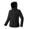 Chaqueta softshell suave para exteriores de invierno, estilo para pareja, a prueba de viento, adecuada para correr, senderismo, ciclismo y otros deportes, con forro polar para mayor calidez