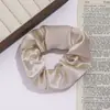Ligas para el Cabello Satinadas Transfronterizas Europeas y Americanas de Moda, Cuerdas Satinadas para el Cabello de Alta Elasticidad, Accesorios para el Cabello Estilo Celebridad al por Mayor