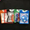 Accesorios estándar para coche bolsa de embalaje con cierre automático de cremallera soporte para teléfono móvil hebilla de anillo para dedo anzuelo de pesca pequeña decoración colgante bolsa de embalaje para unidad U