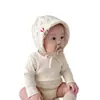 Chapéu de Bebê Primavera e Outono Estilo Coreano Chapéu de Aba Larga Estilo Corte Fofo para Bebês e Crianças Pequenas para Uso ao Ar Livre Chapéu à Prova de Vento com Proteção para as Orelhas Quente para Bebês de Poucos Meses