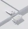 Mini power bank transfronterizo 20000mAh carga súper rápida enchufe AC acabado metálico compacto y conveniente fuente de alimentación portátil