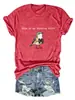 Esta é a minha camiseta casual de algodão colorida de manga curta para mulheres, para observação de pássaros, Amazon eBay site independente, moda divertida