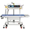 Máquina Selladora Vertical y Horizontal, Provincial Manual Automatizada, Máquina Empaquetadora con Impresora de Inyección de Tinta Ajustable Vertical Horizontal de Cuatro Máquinas