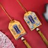 Estricta selección de mercancía sachet antiguo bolso de pelo fetal accesorios Hanfu sachet de bendición colgante para coche sachet real bolsa de bendición