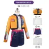 Disfraz Cosplay de Cazador K-Pop para Niños Rumi Pantalones Cortos Falda Halloween Cosplay Infantil Transfronterizo