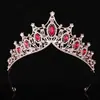 Sombreros Europeos y Americanos para Adultos Nuevo Strass de Cristal Moda Aleación Corona Infantil Corona para Actuación de Cumpleaños Vestido