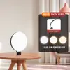 Anillo de luz suplementaria de pantalla completa de 45 cm, borde a borde, kit de luz suplementaria para disparo de escritorio, selfie de teléfono móvil, transmisión en vivo