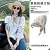 Elegante Chal Triangular para Mujer, Modelo Nuevo de Alta Gama 2026 con Decoración de Flor de Paisley, Bufanda Triangular para Cintura de Mujer