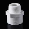 Conexões de tubo de PVC branco, conectores de entrada e saída para tanque de água, cotovelos, conectores T retos e angulados, válvulas de esfera de união, cola, tubos de bico de pato