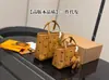Bolsa de palha tipo cesta 2026MC estilo original para mulheres, bolsa de ombro de grande capacidade com pingente, presente para o Dia das Mães