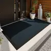 Alfombras de entrada de color sólido, duraderas y fáciles de limpiar para villas; alfombrillas de malla elástica que atrapan eficazmente la suciedad y el lodo, proporcionando una superficie antideslizante