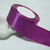 Fita de Cetim 4cm Laço para Embalagem de Flores para Borda de Bolo Decoração de Casamento Fita Rosa de Cetim Feita à Mão
