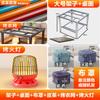 Mesa de fuego de acero inoxidable para hornear en casa, parrilla para fogatas, mesa calefactora sencilla para tareas domésticas, mesa plegable cuadrada pequeña para comedor, nuevos productos