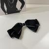 Horquilla para el pelo con lazo elegante y grande de alta calidad, color negro, con clip en la espalda para mujer, 2022, nueva