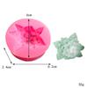 Molde de silicona de flor estéreo DIY rosa lila lirio herramienta para hornear pastel de chocolate para el Día de San Valentín