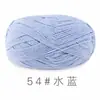 4 fios de algodão penteado quatro fios de leite algodão bola boneca cobertor hairpin crochê diy material saco lã saco de tricô