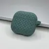 Capa protetora de silicone com padrão trançado, adequada para fones de ouvido Bluetooth sem fio Apple AirPods 4. Resistente a quedas e com espessura reforçada.