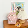 Bolso Pequeño Casual Estilo Japonés para Chicas, Lindo Bolso Cruzado de Oso Transparente, Bolso para Teléfono de Diseño de Nicho