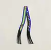 Bufanda con Borla Redonda 130*5 cm, Bufanda de Sarga de Seda Artificial, Cinta para el Cuello de Moda y Versátil, Lazo para Bolso