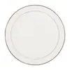 Prato de Cerâmica Pintado a Ouro para Restaurante, Prato de Jantar Estilo Ocidental, Prato Raso, Prato de Café da Manhã, Prato Redondo Doméstico