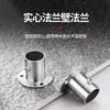 Barra Colgante para Ropa de Acero Inoxidable 304, Barra Ajustable para Ropa de Balcón, Barra para Colgador de Ropa de Armario, Tubo Redondo Espesado de Acero Inoxidable