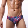 GAY Europa e Estados Unidos comércio exterior cueca masculina de cintura baixa estampa na cabeça U convexa malha respirável absorção de umidade cuecas E081