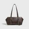 Bolso Retro Europeo y Americano Tipo Tostada Hobo para Debajo del Brazo para Mujer 2026 Nueva Moda Casual Versátil Bolso de Hombro Bolso de Mano