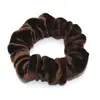 60 Colores Suministro Transfronterizo Color Puro Terciopelo Coreano Hilo Dorado Cerdo Intestino Delgado Anillo para el Cabello Elástico Accesorios para el Cabello Europeos y Americanos Tocado para Mujeres