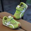 Zapatos Infantiles para Niñas y Niños Estilo Primavera y Otoño 2025 Tenis para Niños Deportivos Casuales Doble Malla Transpirable Suela Suave Amarillo