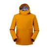 Chaqueta Softshell Kaimoustone Mismo Estilo para Hombres y Mujeres, Cortavientos e Impermeable, Chaqueta con Capucha de Capa Única para Primavera y Otoño, Ropa Cálida para Montañismo