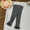 Roupas infantis Pear sugar calças para meninas outono novo estiloso leggings infantis estilo primavera e outono calças compridas de tricô para bebês meninas