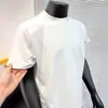 Nueva Camiseta de Moda para Hombre de Verano con Diseño Estructurado, Tejido de Malla, Transpirable, Camiseta Trendy de Cuello Redondo y Manga Corta Estilo Americano