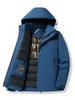 Chaqueta Engrosada de Grafeno para Hombres y Mujeres, Chaqueta de Algodón a Prueba de Viento y Cálida para Exteriores de Otoño e Invierno, Repelente al Agua