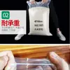 Saco Plástico Personalizado com Fecho Ziplock, Saco Selado Espessado, Saco Plástico Transparente, Saco Selado Grande, Médio e Pequeno, Saco Plástico para Embalagem de Roupas, Saco de Ossos