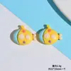 Dibujos Animados Resina Concha Marina Accesorios Pequeños Bricolaje Pegamento de Crema Agujero Hebilla de Zapato Papelería Taza de Agua Parche de Joyería Material