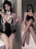 Bunny Girl Lingerie Sexy Cute Cat Maid Sexy Uniforme Terno Cat Girl Tentação Escapar Puro Desejo