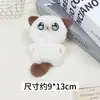 Broche Corrente Pendente de Gato Gato Siamês Cauda Squeaky Boneco de Pelúcia Pingente Boneco Cartoon Fofo Presente