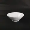 Tazón Cónico Bicolor de Melamina, Tazón para Ramen, Espesado de Porcelana Imitación Específico para Restaurante, Tazón Grande para Olla Caliente Picante, Mayoreo
