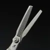 Tijeras de Peluquería Naipson de 6.0 pulgadas, Tijeras para Cortar el Cabello, Tijeras Planas, Tijeras para Flequillo, Dientes de Astas, Dientes de Espina de Pescado, Sin Marcas