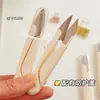 Tijeras Domésticas en Forma de U para Cortar Hilos, Tijeras para Punto de Cruz, Tijeras de Costura, Tijeras Pequeñas para Manualidades