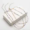 Collar de cuentas de arroz pequeño de venta caliente transfronterizo apilable accesorios de joyería DIY estilo étnico personalizado estilo bohemio cristal