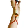Soporte para Teléfono con Correa de Muñeca Corta para Hombres y Mujeres, Cordón Antiperdida con Temática de Caqui, Accesorio de Llavero de Diseño de Nicho