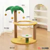 Comercio Exterior Venta al por Mayor Escalada para Gatos Nido para Gatos Árbol para Gatos Columna Integrada para Trepar Gatos Hogar Apartamento Pequeño No Ocupa Espacio Estante para Gatos de Sisal
