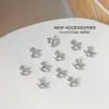 [Edição Limitada do Ano do Cavalo] Ano Novo Cavalo de Madeira Fofo Arte de Unha Mini Moeda de Ouro Cavalo Pequeno Acessórios de Liga para Unhas Atacado